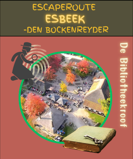 Afbeelding van Escaperoute ESBEEK-DEN BOCKENREYDER 'De Bibliotheekroof'