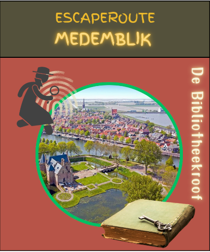 Afbeelding van Escaperoute MEDEMBLIK 'De Bibliotheekroof'
