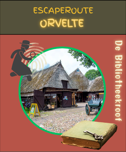 Afbeelding van Escaperoute ORVELTE 'De Bibliotheekroof'