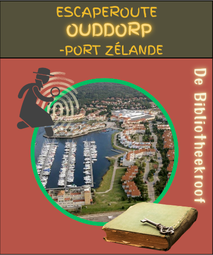 Afbeelding van Escaperoute OUDDORP-PORT ZÉLANDE 'De Bibliotheekroof'
