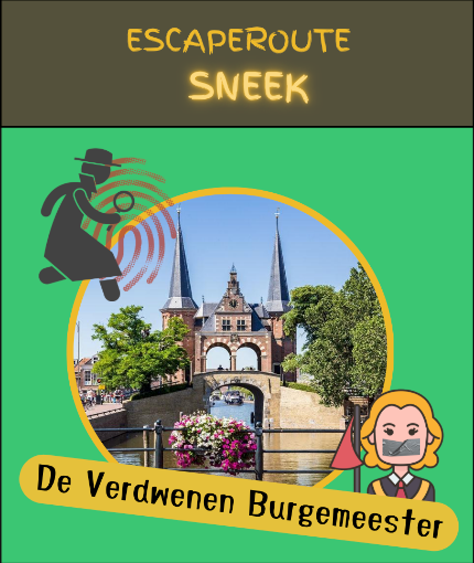 Afbeelding van Escaperoute SNEEK ‘De Verdwenen Burgemeester’ 